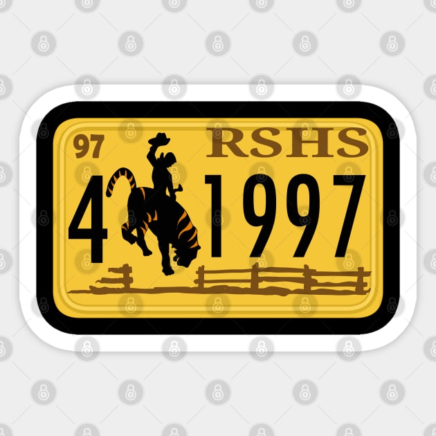 Class of 97 Sticker by blakely737